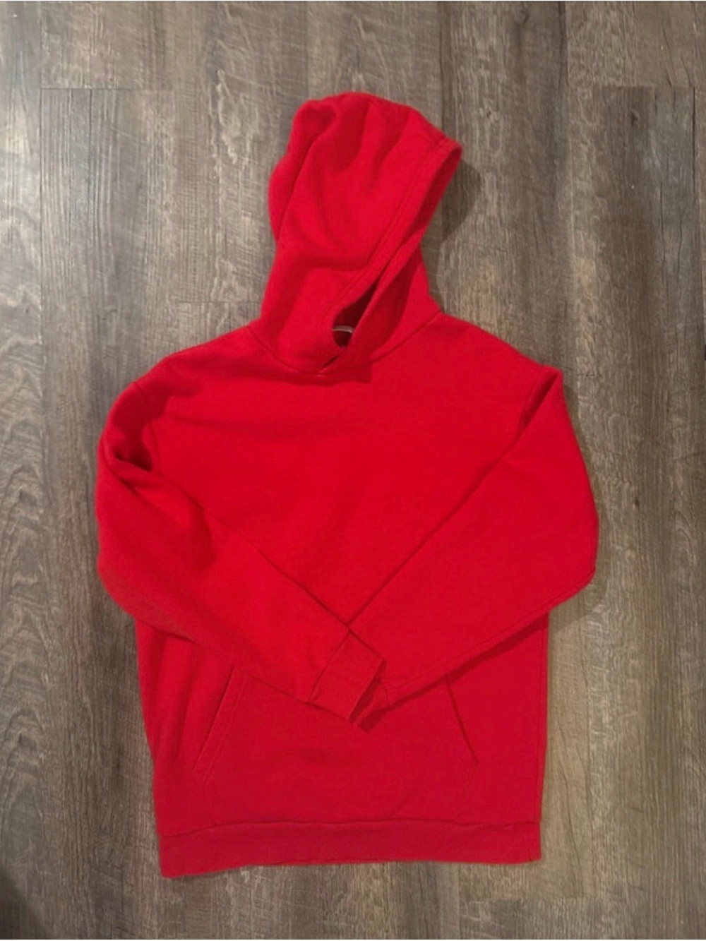 H&M Kid’s Bright Red Crewneck Hoodie